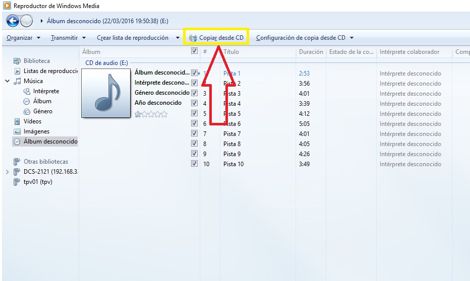 MP3. PASSAR LA NOSTRA MÚSICA A MP3 2